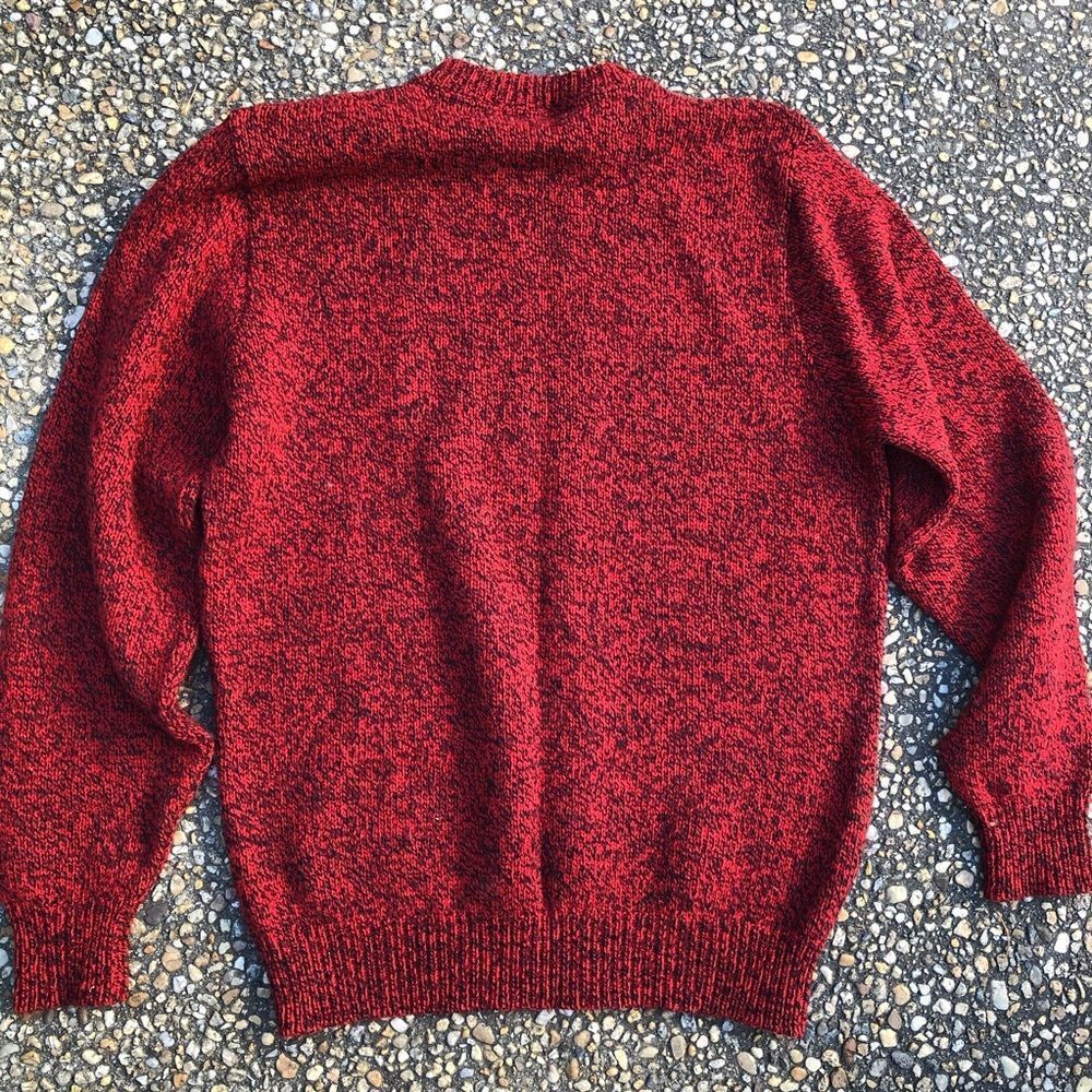 vintage 1980’s 1990’s Lands’ End rag wool sweater - Picture 4 of 4
